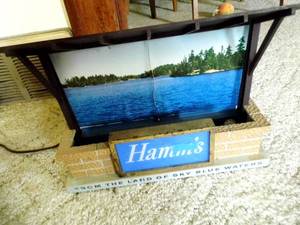 lot 129 image: Hamms beer advertisement