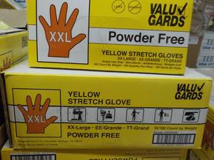 lot 240 image: Case of Valu Gards 1000 Powder Free...