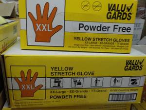 lot 242 image: Case of Valu Gards 1000 Powder Free...