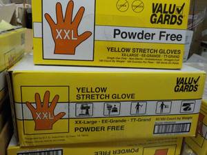 lot 243 image: Case of Valu Gards 1000 Powder Free...