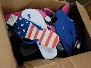 lot 264 image: 25 pair Mens and Womens Flip Flop...