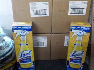 lot 270 image: 4 -32 ct boxes Lysol Smart Cleaner ...
