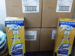 lot 271 image: 4 -32 ct boxes Lysol Smart Cleaner ...