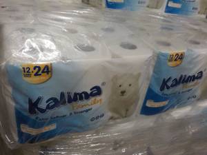 lot 282 image: 48 Rolls Kalima 2 Ply Toilet Paper...