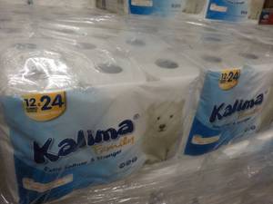 lot 285 image: 48 Rolls Kalima 2 Ply Toilet Paper...