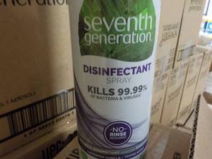 lot 290 image: 2 - 8 ct Seventh Generation Disinfe...