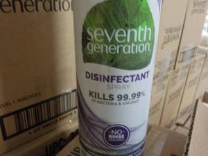 lot 292 image: 2 - 8 ct Seventh Generation Disinfe...