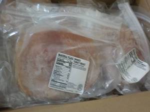 lot 317 image: 12 Frozen Pkgs Sliced Smoked Turkey...