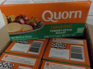 lot 321 image: 12 ct Frozen Quorn Meatless Turkey ...