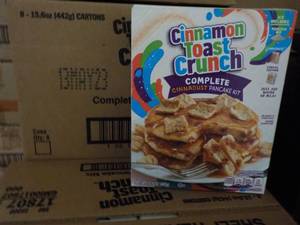 lot 323 image: 8 ct boxes Cinnamon Toast Crunch Pa...