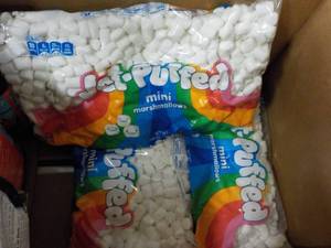 lot 352 image: 3 - 16 oz Bags Jet Puffed Marshmall...