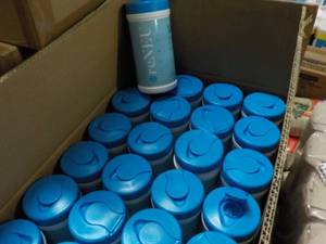 lot 391 image: Case of 24 ct 72 Wipes each Disinfe...