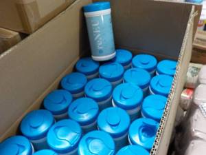 lot 392 image: Case of 24 ct 72 Wipes each Disinfe...