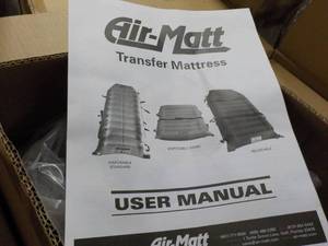 lot 396 image: 20 ct Air Mat Transfer Nylon Mattre...
