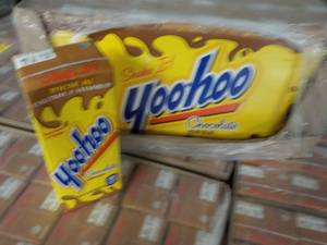 lot 421 image: Case of 40 ct 6.5 oz Yoo-hoo Chocol...