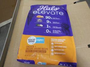 lot 447 image: 20 lb. Bag Halo Elevate Healthy Gra...