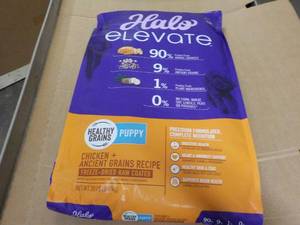 lot 452 image: 20 lb. Bag Halo Elevate Healthy Gra...