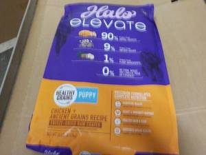 lot 454 image: 20 lb. Bag Halo Elevate Healthy Gra...