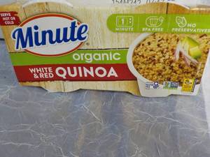 lot 164 image: 8 - 8 oz Minute Organic White and R...