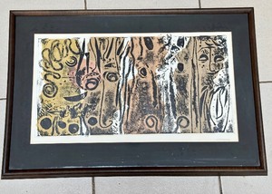 lot 8 image: Framed Original Art by Mitch Watanabe