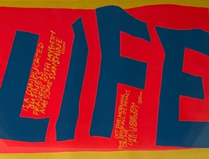 lot 72 image: Corita Kent Life is a Complicated Business, 1967 Print