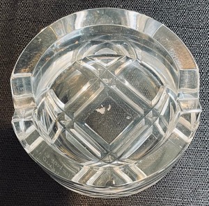 lot 133 image: Vintage Orrefors Crystal Ashtray
