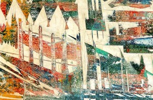 lot 136 image: Original Framed Art by Kanarek
