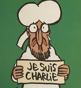 lot 139 image: Framed Print by Charlie Hebdo