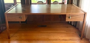lot 52 image: Vintage Mid Century Modern Desk by Jens Risom Design
