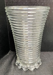 lot 69 image: Variety of Clear Glass Vases