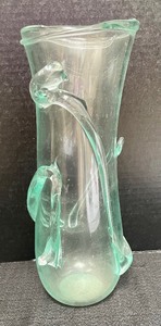 lot 150A image: Trio of Blown Glass Artisan Vases by Peter Zelle