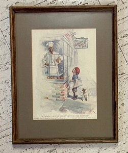 lot 315 image: Two Framed Quaker Oats Advertisements