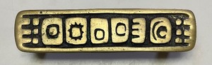 lot 348 image: 12 Brass Drawer  Door Handles