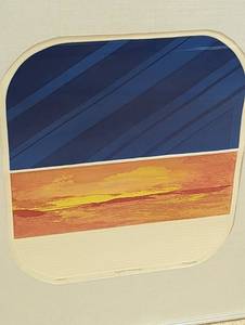 lot 116 image: Framed Object Landscape Embossed Print by Francisco Copello