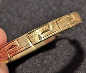 lot 291 image: 14k Gold Hoop Earrings