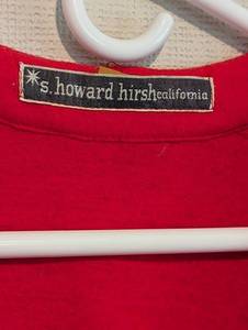 lot 295 image: Vintage S. Howard Hirsch Feather Trimmed Dress