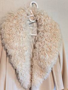 lot 297 image: Vintage Gnter for Saks 5th Ave Wool and Fur Jacket