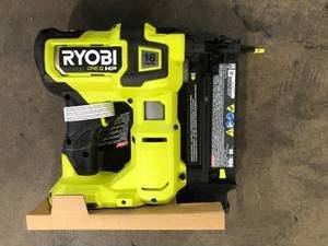 RYOBI ONE HP 18V 18-Gauge Brushless Cordless AirStrike Brad Nailer (Tool Only)   Customer Returns See Pictures