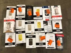 Lot of Assorted Digital Door Locks Various Models and Conditions Customer Returns See Pictures