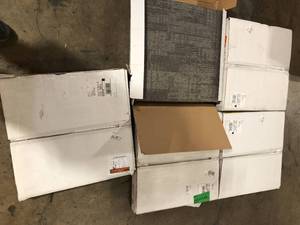 Lot of KRAUS Shelter Bay Fawn ResidentialCommercial 23.6 in. x 23.6 in. Glue Down Carpet Tile (14 TilesCase) 54.27 sq. ft.  Customer Returns See Pictures