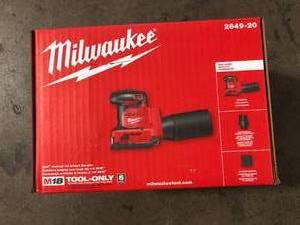 Milwaukee M18 18V Lithium-Ion Cordless 14 in. Sheet Sander (Tool-Only) Customer Returns See Pictures