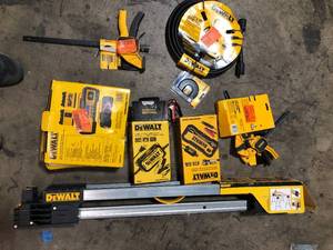 Lot of Assorted Dewalt Tools and Hardware Various Models and Conditions Customer Returns See Picture