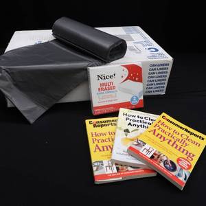 lot 45 image: CASE OF GARBAGE BAGS PLUS