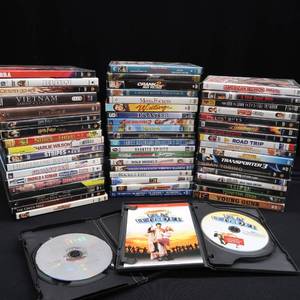 lot 50 image: OVER 50 DVDS