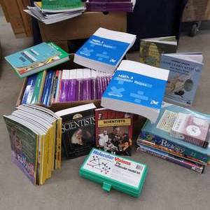 lot 94 image: GRADES 3-5 HOME SCHOOLING BOOKS AND REFERNECE BOOKS