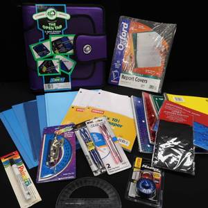lot 100 image: BACK TO SCHOOL LOT. NEW