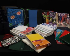 lot 102 image: SCHOOL SUPPLIES