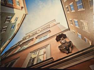 lot 4 image: Large Print on Canvas
