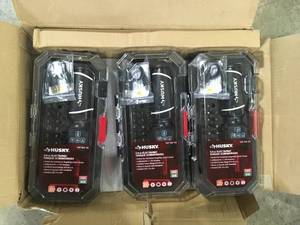 lot 13 image: Lot of Husky 8-40 in.lbs. 14 in. Drive Electronic Torque Screwdriver  Customer Returns See Pictures