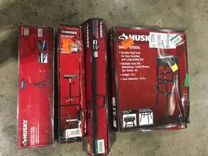 lot 17 image: Lot of Assorted Husky Hardware Various Models and Conditions Customer Returns See Pictures